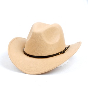 Nuevos sombreros de vaquero de cuero al aire libre para hombres de vaquero occidental personalizados Sombreros de vaquero en cuero genuino Sombreros de moda al por mayor - Product Image 3