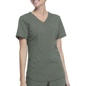 Tenues médicales professionnelles unisexes légères et écologiques en spandex extensible tricoté, détection d'aiguilles, logo personnalisé, service OEM - Product Image 2