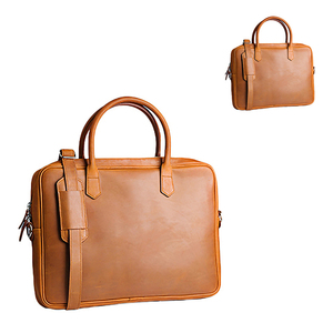 WETRUST luxe 100% cuir pleine fleur enveloppe forme sac poignée sangle fermeture éclair porte-carte étui de protection pour ordinateur portable - Product Image 3