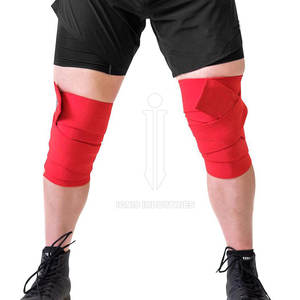 2025 enveloppes de genou OEM Powerlifting Logo personnalisé enveloppes de genou unisexes entièrement personnalisées à vendre - Product Image 3