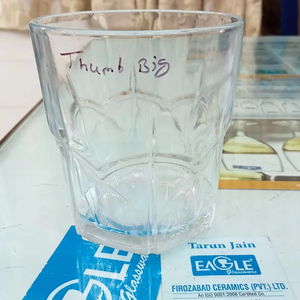 Tasse en verre transparente de tous les jours pour thé à jus d'eau | Verres transparents simples - Product Image 1