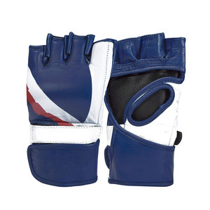 Top Quality made Half Finger MMA Gloves Leather Gloves Training Kickboxing Gloves Martial Arts - Product Image 6