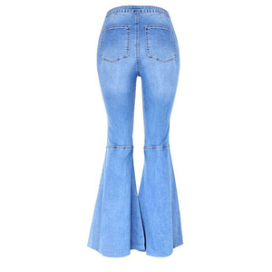 Pantalon en jean noir à paillettes pour femmes, vente chaude, mode décontractée, vêtements de rue, pantalon long à jambes larges, jean ample délavé - Product Image 2