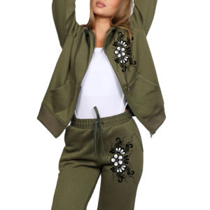 Fabricant, vêtements d'entraînement, survêtement pour femmes, jogging grande taille, survêtement décontracté personnalisé pour femmes - Product Image 1