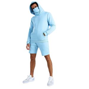 Hot New Men's Twin <b>Set</b> for Winter High Quality Cotton Breathable Tshirt and Shorts Casual <b>Knitted</b> Style - Product Image 3