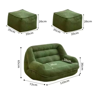 Nouveau Produit TikTok 2026 : Canapé d'Angle Moderne en Tissu pour Petits Appartements - Écologique, Trois Places, Emballé Compressé - Product Image 6