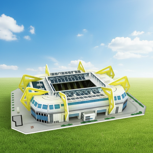 ชุดประกอบโมเดลสนามกีฬาซานซิโร่ 3 มิติ ทำจากกระดาษโฟม ของเล่นเสริมพัฒนาการ ตกแต่งบ้าน ของขวัญสำหรับแฟนฟุตบอลและเด็ก - Product Image 5