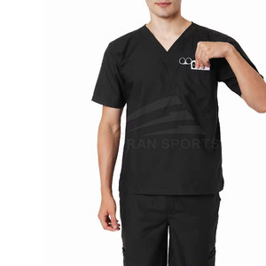 Uniforme de gommage d'hôpital conçu sur mesure pour hommes et femmes le plus vendu matériau de toile confortable à séchage rapide pour les uniformes d'hiver - Product Image 5