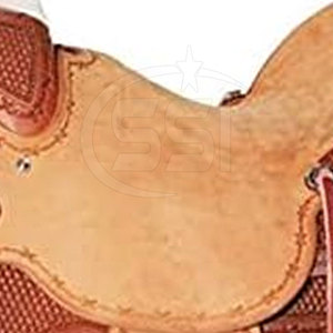 Horse Dressage Saddle With Balanced Design Leather Saddle With Wood Tree Brass <b>Hardware</b> Full Size Riding Equipment - Product Image 6