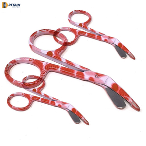 ชุดกรรไกรผ้าพันแผลสำหรับผ่าตัดแบบตรงและใบมีดโค้งชุดเครื่องมือทางการแพทย์ - Product Image 3