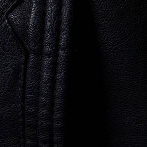 Chaquetas de Cuero PU de Excelente Calidad, MOQ Bajo, Ropa Urbana, Marca Privada para Hombre, Chaquetas de Cuero Modernas y Populares - Product Image 4
