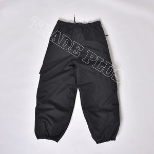 Pantalon unisexe rétro à la cheville, jambe droite, grande poche, confortable, coupe-vent, cargo, décontracté, ski, snowboard - Product Image 2
