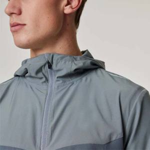 Cortavientos de dos tonos de moda para hombres-Chaquetas de bloque de color elegantes y cómodas para actividades al aire libre y uso diario - Product Image 4