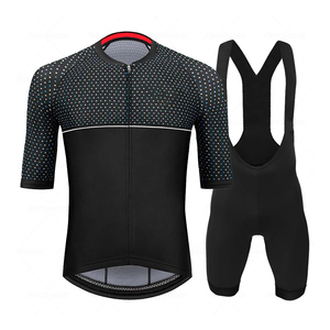 Traje de Ciclismo Sublimado Personalizado con Nuevo Diseño de Patrón, Camisetas Transpirables para Adultos, Parte Delantera Completa, Suministro OEM, Uniforme de Ciclismo - Product Image 6