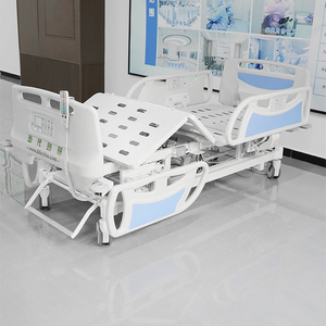 Letto Ospedaliero Medico di Alta Qualità a 5 Funzioni per Pazienti Allettati, Realizzato in Materiale ABS, Letto per Assistenza Infermieristica - Product Image 6