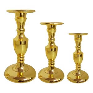 Bougeoir en métal élégant maison mariage anniversaire saint valentin célébrations de Pâques décorations lanternes et bocaux à bougies - Product Image 2
