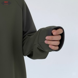 Sudadera con Capucha de Invierno para Mujer, Diseño Nuevo, Estampado Personalizado, 2 Piezas, Poliéster/Algodón, Cuello en V, Estilo Urbano, Talla Grande - Product Image 4