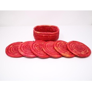 Posavasos y manteles individuales tejidos de hierba de mar Natural de bajo precio, manteles bohemios resistentes al calor para comedor/Cocina, ecológicos - Product Image 2