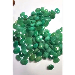 117 pièces d'émeraudes Sakota naturelles, taille ovale 12mm-18mm, 662 carats, lot Iroc Sales, pierres précieuses en vrac de bonne qualité, couleur verte, 537 $ US - Product Image 1