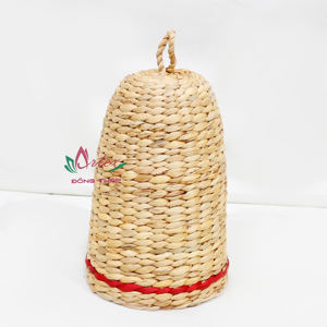 Juego de Artesanía Artex Dong Thap, 3 Decoraciones Modernas de Campanas de Jacinto de Agua, Regalo Rústico para Navidad 2024, para Colgar - Product Image 5