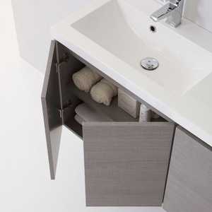 ตู้ห้องน้ำด้านซ้ายขนาด 90 ซม. พร้อมชุดห้องน้ำ 3 ประตูแบบไมอามี่ - Product Image 5