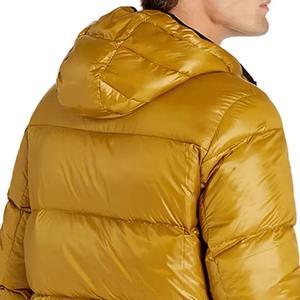 Chaqueta de Invierno Personalizada para Hombre, Estilo Urbano, Ligera, de Lona, con Capucha Cortavientos y Cuello Acolchado, Abrigo para Exteriores - Product Image 5