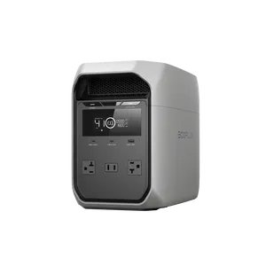 สถานีไฟฟ้าพกพา 1800W เครื่องกำเนิดไฟสำรอง จอ LCD พอร์ต USB C USB A เต้ารับไฟฟ้ากระแสสลับ พาวเวอร์แบงค์ สำหรับกรณีฉุกเฉินกลางแจ้ง - Product Image 3