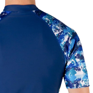 T-shirts de compression personnalisés de haute qualité pour hommes, haut de gamme en sublimation, taille adulte, OEM, pour la boxe et le MMA, en Spandex/Polyester - Product Image 3