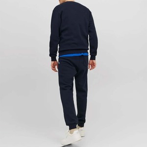 Qualité chaude hommes surdimensionné sweat à col rond Logo personnalisé lavé à l'acide cravate-teint broderie nouveau Design plaine sweats à capuche sweats - Product Image 3