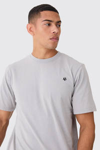 T-shirt à col rond et à manches courtes pour hommes fabriqué par Huzaifa products - Product Image 3