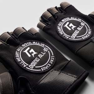 GA Legacy Black Gloves for <b>Weight</b> Lifting Made of Polyester - Product Image 3