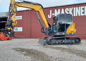 XE80E Reinforced Crawler Excavator with Heavy-<b>Load</b> Operations Engine Motor Pump Gearbox Gear PLC-Core Components - Product Image 3