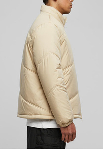 Chaqueta de bombardero acolchada para hombre con cuello levantado y cremallera clásica, nueva chaqueta de ajuste moderno transpirable con logotipo y parches personalizados - Product Image 6