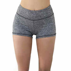 Short de Fitness d'entraînement sans couture taille haute pour femmes Style athlétique Séchage rapide et respirant Short de Yoga en gros - Product Image 4