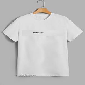 High Street Fashion Custom 180g Color sólido Lavado liso Casual Camiseta de manga corta para hombres Mujeres Punto con lentejuelas para adolescentes - Product Image 6