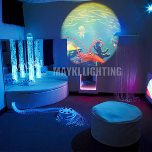 Tube à bulles Mayki Sofa Concert Stimulation Calming Tube Water Column Colorful Changing Led Fiber Optic Sensory Room Bubble Tubes - Product Image 6