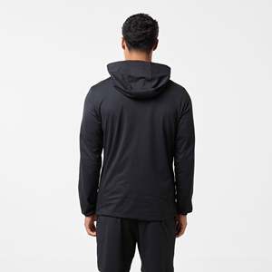 Custom Design Polyester/Cotton <b>Zip</b>-<b>Up</b> <b>Jacket</b> Two-Piece Jogging Sets Waterproof Streetwear Hooded Solid Tracksuit Set Men - Product Image 2