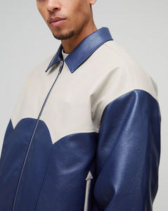 OEM/ODM Hot Selling 100% Pure Leather Heavyweight Baseball Jackets <b>for</b> <b>Men</b> Custom Embriordered Logo <b>Crop</b> <b>Top</b> Varsity Jacket - Product Image 4