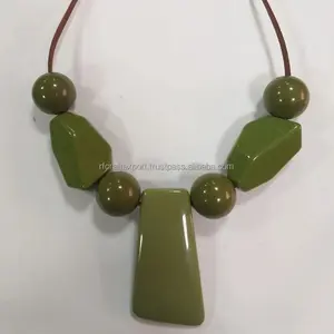 Nhựa đồ trang sức vòng cổ sang trọng đa màu sắc thủ công-crafted nhựa thời trang dây chuyền với cảm ứng của sang trọng từ Ấn Độ bởi RF thủ công mỹ nghệ