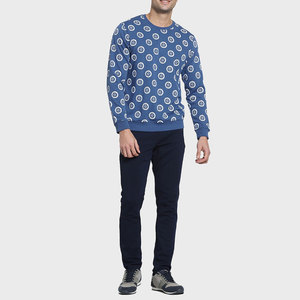 Sudaderas con cuello redondo para hombre, talla XL, con logotipo personalizado, estilo casual, ropa de calle, forro polar cómodo, invierno, venta al por mayor, lavadas - Product Image 4