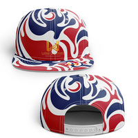 Gorra de Béisbol/Golf Deportiva Unisex Estilo Hip Hop, Personalizada con Diseño Drip, 100% Sublimada, de Terciopelo, con Bordado 3D