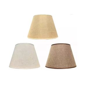 Nouvel arrivage d'abat-jour de Style lin avec couleur personnalisée pour la décoration, fabrication en inde, prix les plus bas - Product Image 1