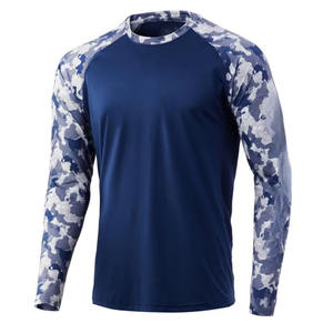 2025 último estilo Popular personalizado UPF 50 + protección solar camisas de pesca para hombres verano secado rápido manga larga ropa de pesca - Product Image 1