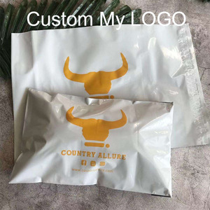 Factory Wholesale Custom Logo Plastic Mailing Bags Wig Clothing Express Courier <b>Packaging</b> Shipping Bags - Product Image 2