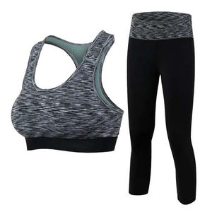 Nouvel arrivage de vêtements pour femmes vêtements de yoga et de fitness respirants à séchage rapide ensembles de yoga pour l'entraînement et le sport ensembles de vêtements de sport en polyester et spandex - Product Image 1