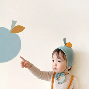 Ensemble de vêtements <span class=keywords><strong>pour</strong></span> bébé mignon, pull à manches longues en coton côtelé, fermeture à glissière, vente en gros, nouveau-né, garçon ou fille, tenue 3 pièces avec chapeau - Product Image 5