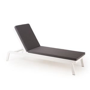 Chaise longue de piscine, chaise longue de plage en tissu, mobilier d'extérieur, chaise longue pliante au design moderne, pour piscine, hôtel - Product Image 1