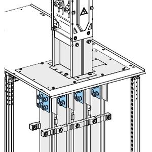 Distanziatori a Connessione Diretta SCHNEIDER ELECTRIC KTB0000YB2 per Canali KTA/KTC con Bulloni M12x60mm, Dadi e Rondelle Elettriche - Product Image 1
