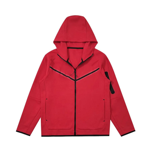 Veste Streetwear d'hiver à capuche zippée à manches longues pour femmes avec logo imprimé OEM ODM personnalisable de taille supérieure - Product Image 2