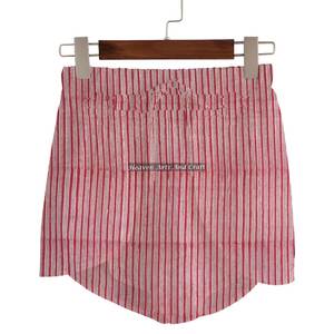 Block Print Wrap Shorts Women's Summer Loungewear Cotton Block Print Wrap Shorts Beach Girls Collection Baby Doll Style - Product Image 3